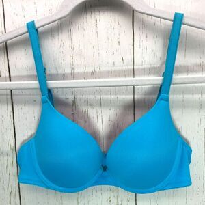 Victoria’s Secret PINK  Bra Floral Wear Everywhere Push-Up Underwire Size 34A